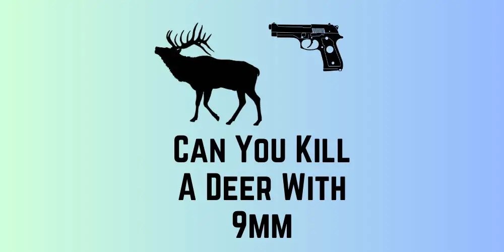 Can You Kill A Deer With A 9mm