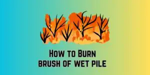 How To Burn A Brush Pile