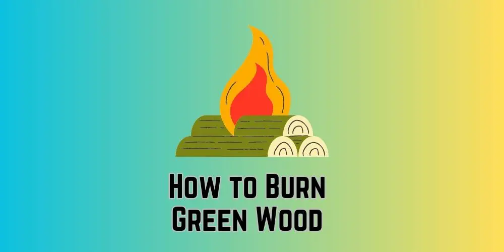 How to Burn Green Wood