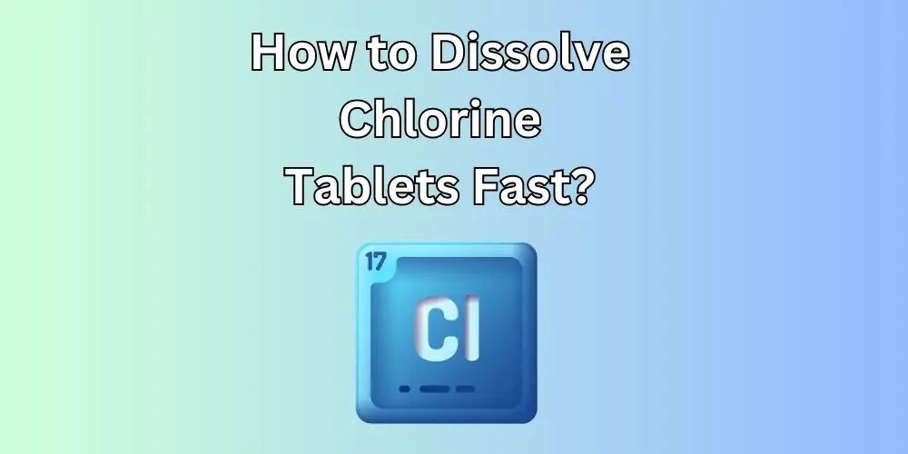 How to Dissolve Chlorine Tablets Fast Guide 101